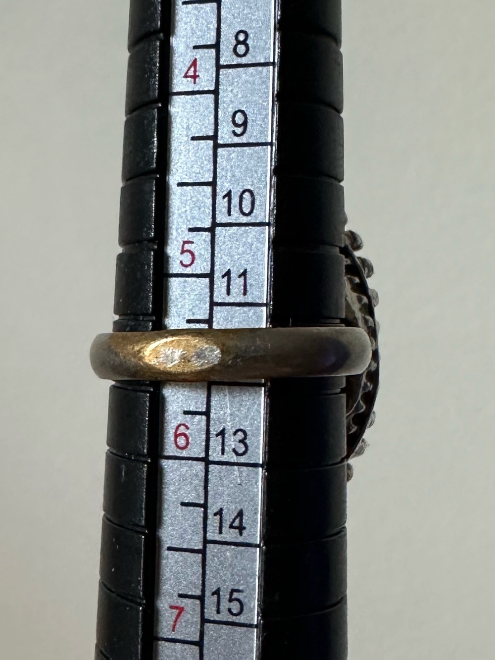 ✨5/$25 Vintage Faux Gemstone Ring Boho Silver Tone - Picture 4 of 5